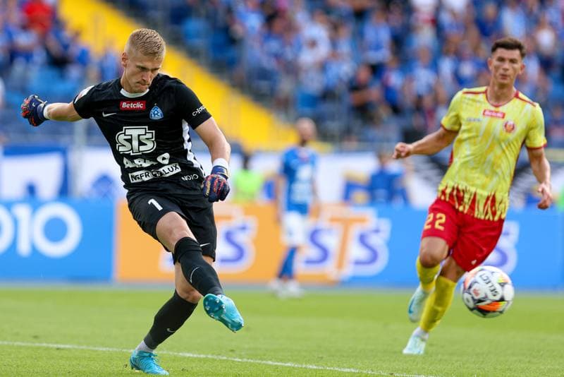 Football. Betclic I liga. Ruch Chorzow - Znicz Pruszkow. 28.07.2024