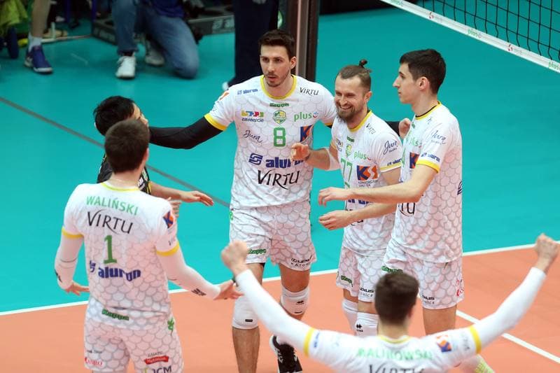 Volleyball. PlusLiga. Aluron Virtu Warta Zawiercie - ZAKSA Kedzierzyn-Kozle. 17.04.2019
