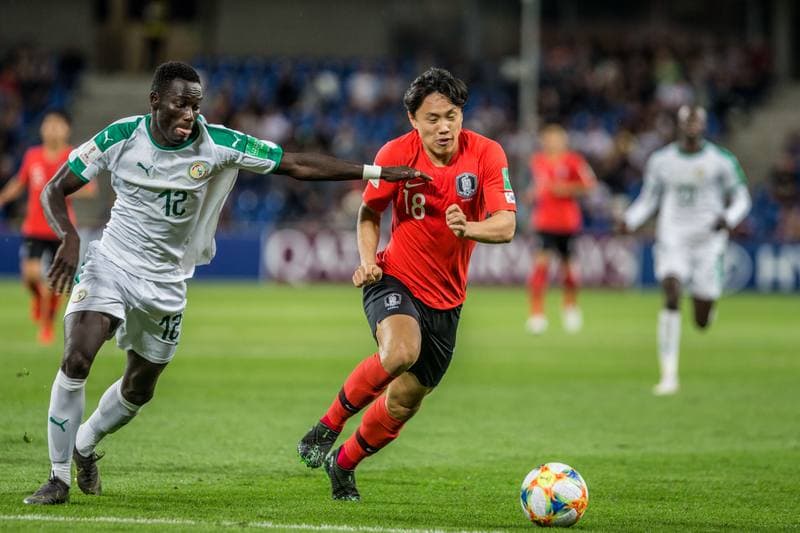 Football. FIFA U-20 World Cup. Korea Republic - Senegal. 08.06.2019