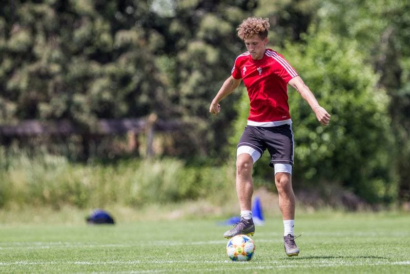 Football. Gornik Zabrze. Training. 18.06.2019