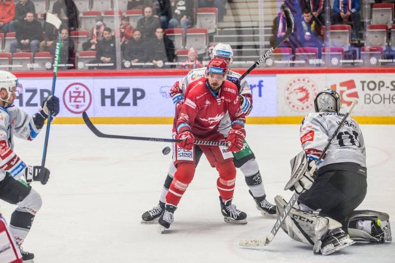Ice Hockey. Tipsport Extraliga. Ocelari Trinec - Energie Karlovy Vary. 21.02.2022
