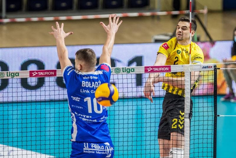 Volleyball. PlusLiga. GKS Katowice - Slepsk Malow Suwalki. 25.02.2022