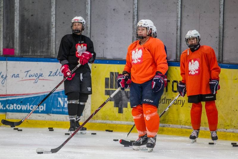 Ice Hockey. Poland national team. Training. 24.09.2019