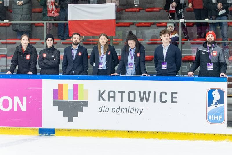 Ice Hockey. Women's U18 World Championship Division 1B. Poland - Denmark. 12.01.2023
