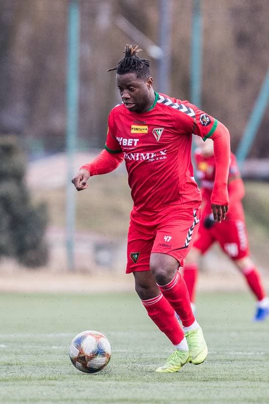 Football. Sparing. Zaglebie Sosnowiec - FK Zeleziarne Podbrezova. 29.01.2020