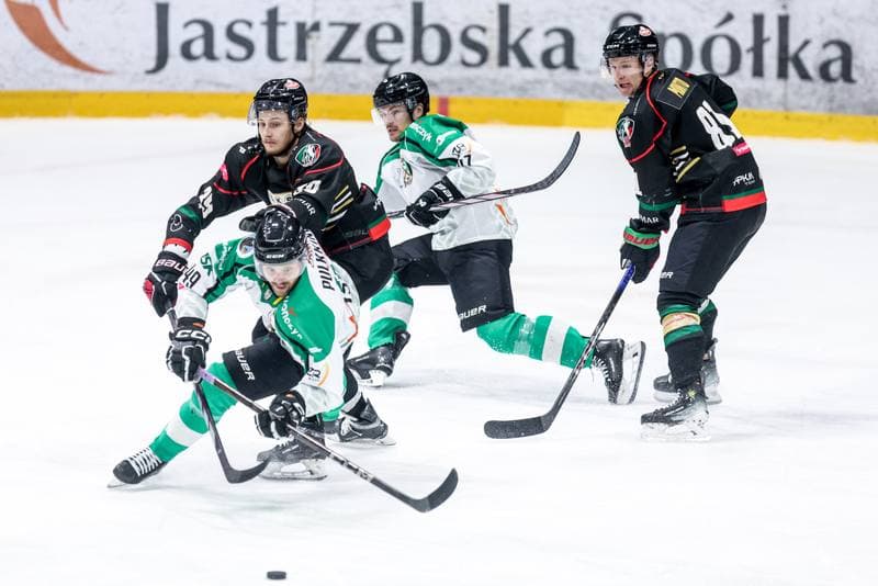 Ice Hockey. Tauron Hokej Liga. JKH GKS Jastrzebie - GKS Tychy. 20.10.2024
