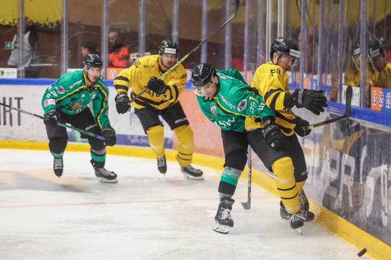 Ice Hockey. Tauron Hokej Liga. GKS Katowice - JKH GKS Jastrzebie. 22.10.2023