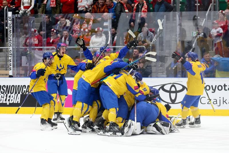 Ice Hockey. Olympic Qualification. Poland - Ukraine. 09.02.2024