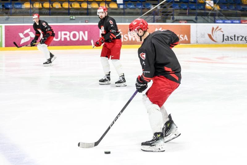 Ice Hockey. Poland national team. Training. 03.11.2024