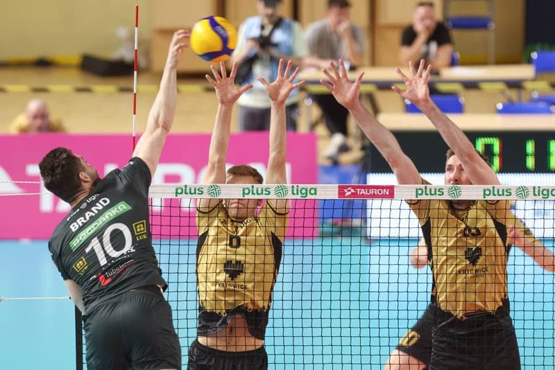 Volleyball. PlusLiga. GKS Katowice - Bogdanka LUK Lublin. 08.04.2024