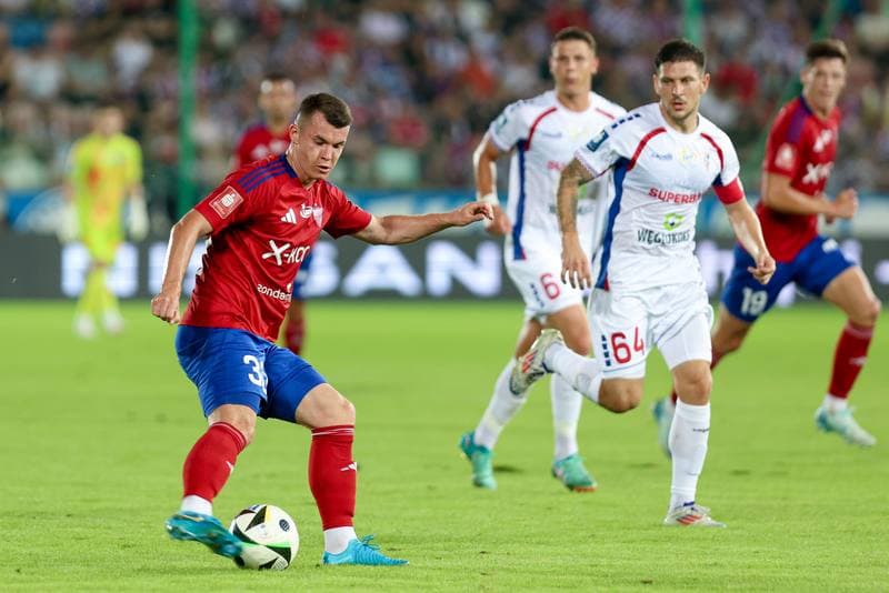 Football. PKO BP Ekstraklasa. Gornik Zabrze - Rakow Czestochowa. 18.08.2024