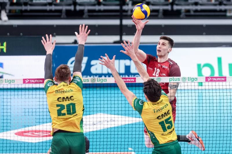 Volleyball. PlusLiga. Aluron CMC Warta Zawiercie - Asseco Resovia Rzeszow. 29.03.2025
