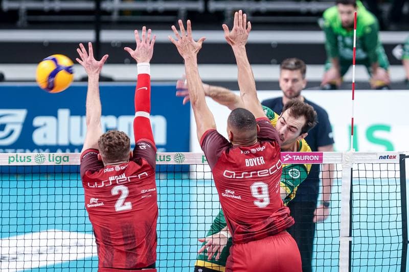 Volleyball. PlusLiga. Aluron CMC Warta Zawiercie - Asseco Resovia Rzeszow. 29.03.2025
