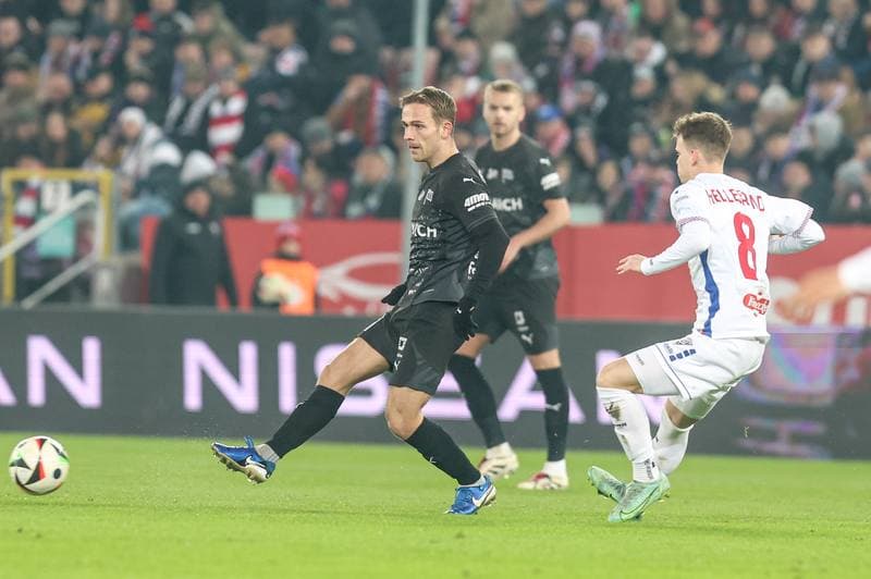 Football. PKO BP Ekstraklasa. Gornik Zabrze - Cracovia Krakow. 28.02.2025