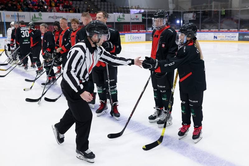 Ice Hockey. Charity Match. Hokejowa Kadra Artystow Polskich - Przyjaciele WOSP. 20.01.2024