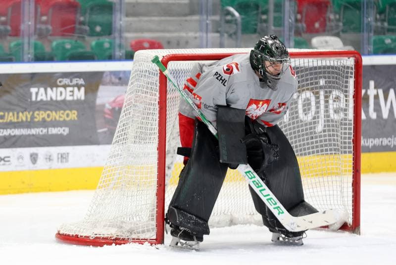 Ice Hockey. Poland national team. Training. 03.02.2024