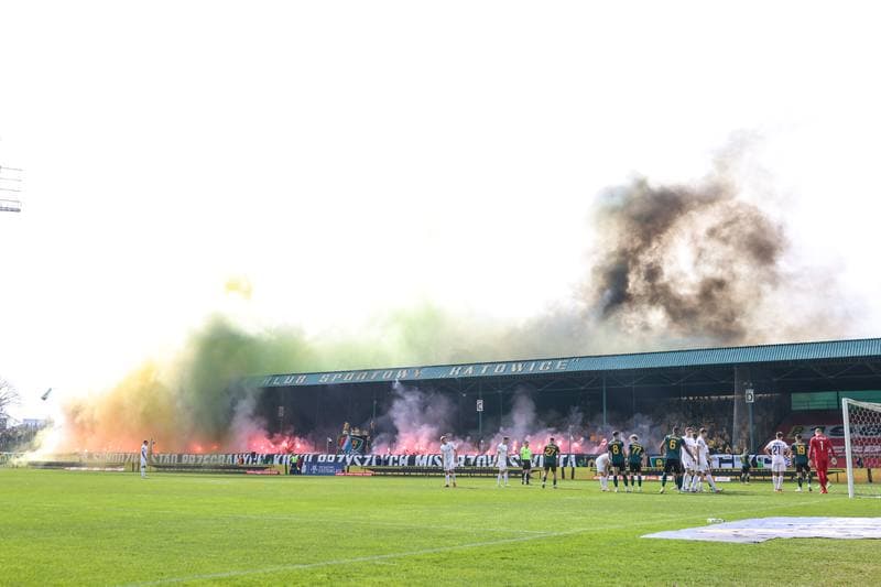 Football. PKO BP Ekstraklasa. GKS Katowice - Zaglebie Lubin. 09.03.2025