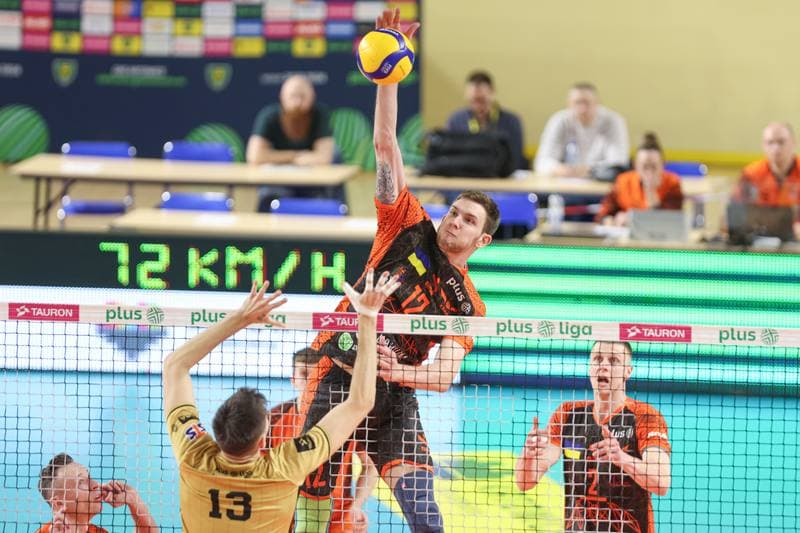 Volleyball. PlusLiga. GKS Katowice - Barkom Kazany Lwow. 28.03.2024