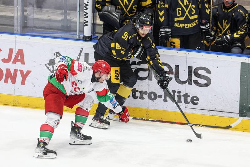 Ice Hockey. Tauron Hokej Liga. EC Bedzin Zaglebie Sosnowiec - GKS Katowice. 01.12.2024