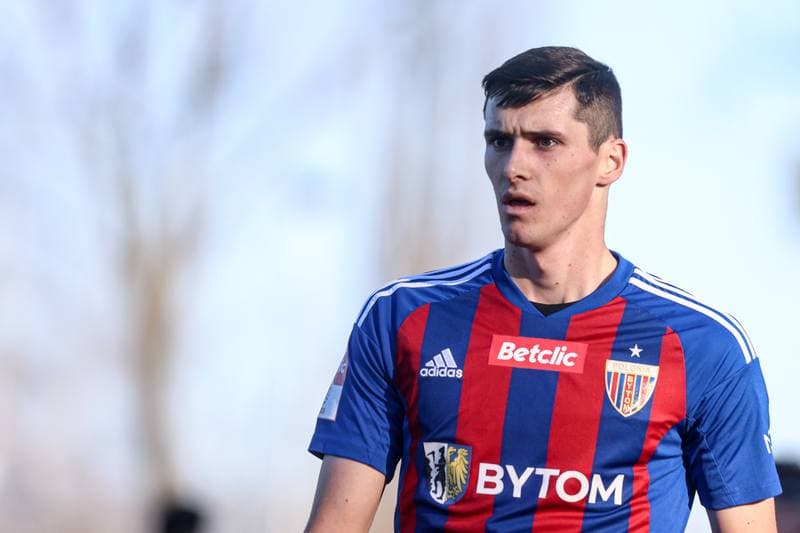 Football. Betclic II Liga. Polonia Bytom - GKS Jastrzebie. 16.03.2025