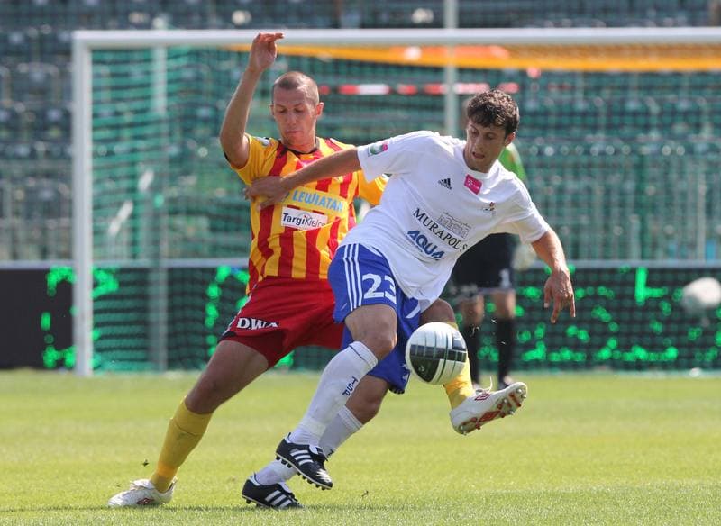 Football. T-Mobile Ekstraklasa. Podbeskidzie Bielsko-Biala - Korona Kielce. 27.08.2011