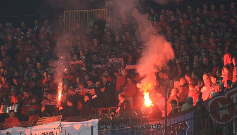 Football. Bytom Ekstraklasa. Polonia Bytom - Wisla Krakow. 20.03.2011