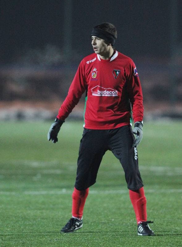 Football. Sparing. Zaglebie Sosnowiec - Skra Czestochowa. 08.02.2012