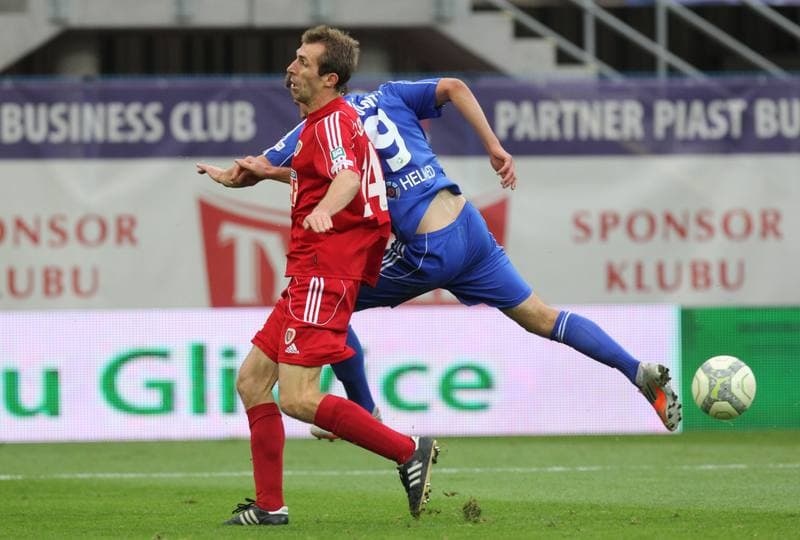 Football. T-Mobile Ekstraklasa. Piast Gliwice - Ruch Chorzow. 03.11.2012