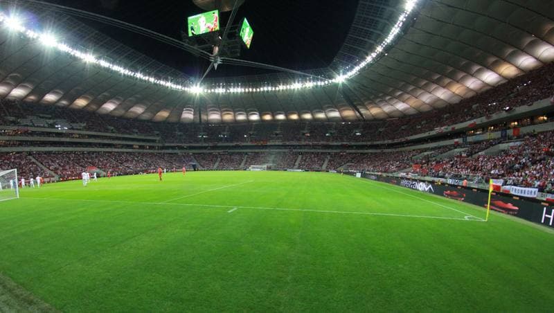 Football. 2014 FIFA World Cup Qualifiers. Poland - Montenegro. 06.09.2013