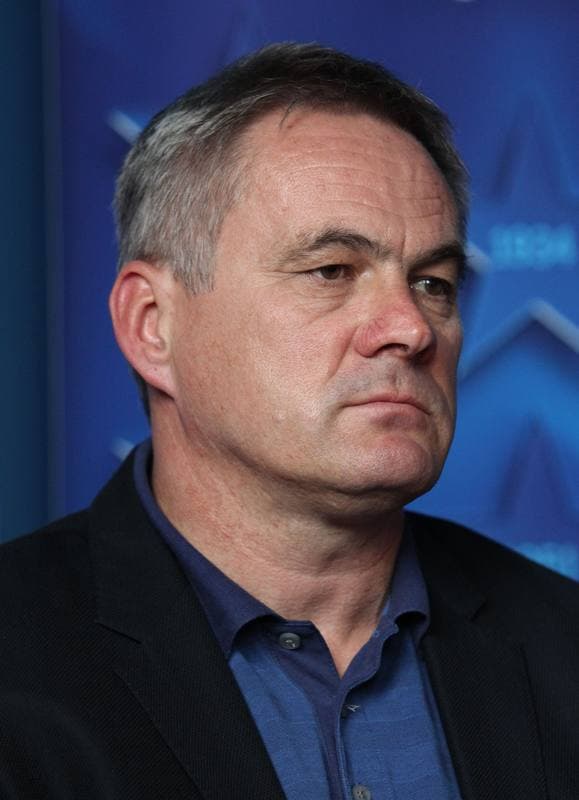 Football. Ruch Chorzow. Press Conference. 05.09.2012