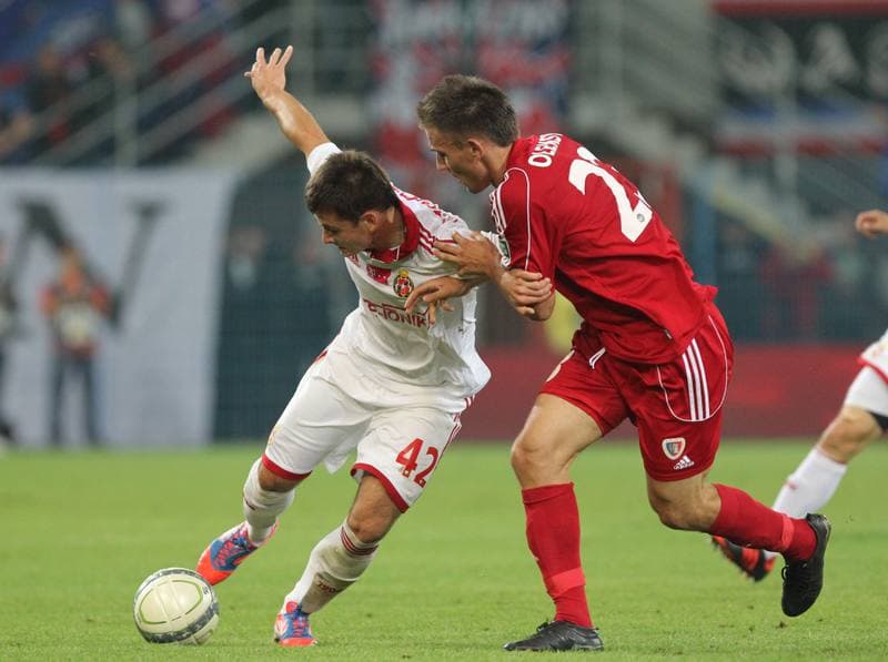 Football. T-Mobile Ekstraklasa. Piast Gliwice - Wisla Krakow. 01.10.2012