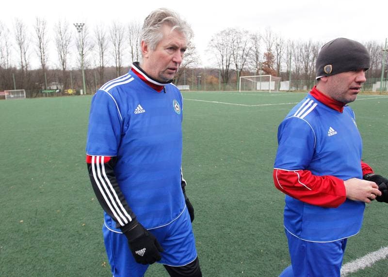 Football. Slaskie Oldboye. Slascy Trenerzy. 12.01.2014