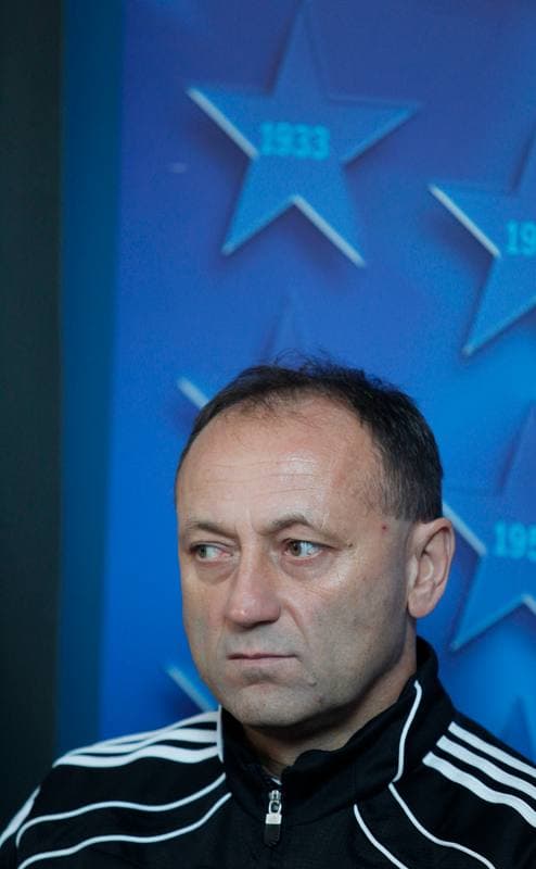 Football. Ruch Chorzow. Press Conference. 06.12.2013