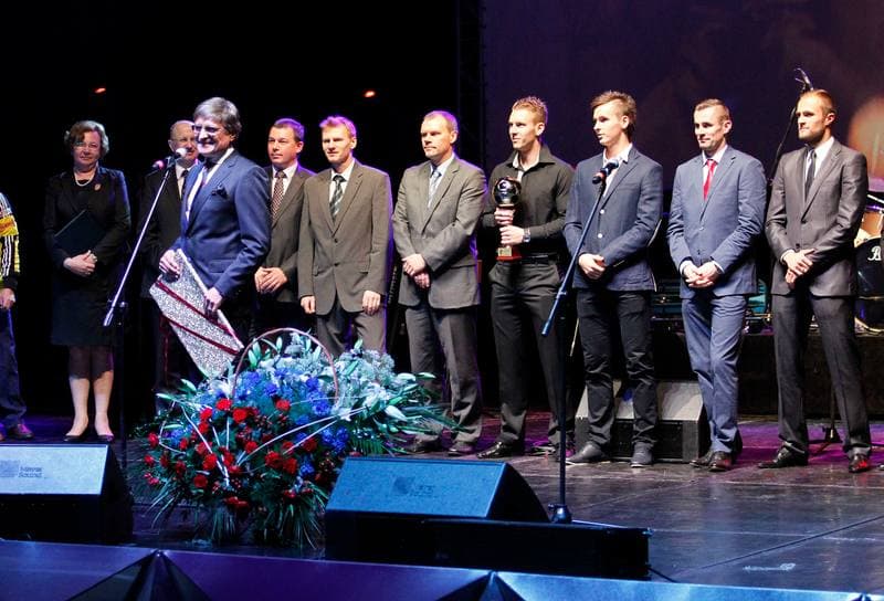 Football. Gornik Zabrze. Press Conference. 15.12.2013