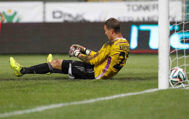 Football. T-Mobile Ekstraklasa. Podbeskidzie Bielsko Biala - Ruch Chorzow. 03.08.2014