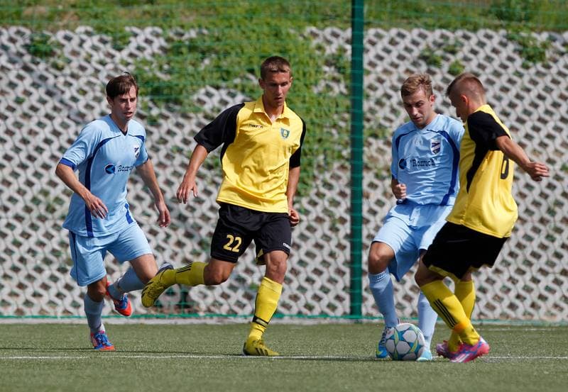 Football. IV Liga. GKS II Katowice - Unia Raciborz. 31.08.2014