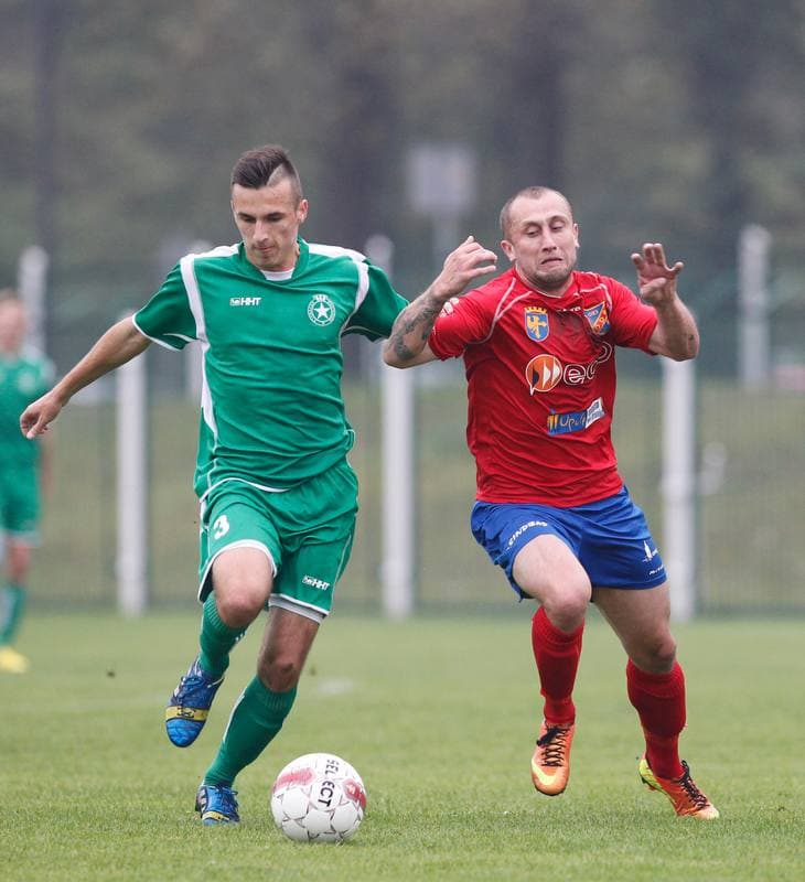 Football. III Liga. Grunwald Ruda Slaska - Odra Opole. 20.09.2014