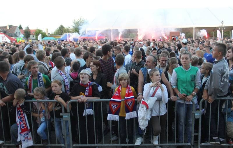 Football. Gornik Zabrze. Presentation. 14.08.2012