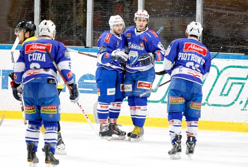 Ice Hockey. Polska Hokej Liga. HC GKS Katowice - Aksam Unia Oswiecim. 10.01.2014