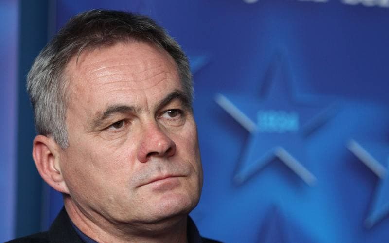 Football. Ruch Chorzow. Press Conference. 05.09.2012