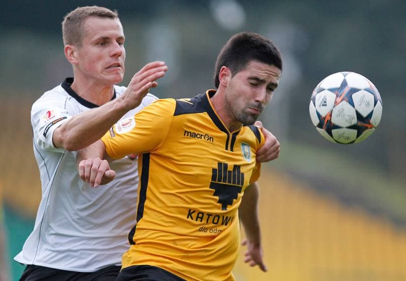 Football. Polish Cup. GKS Katowice - Chrobry Glogow. 13.08.2014