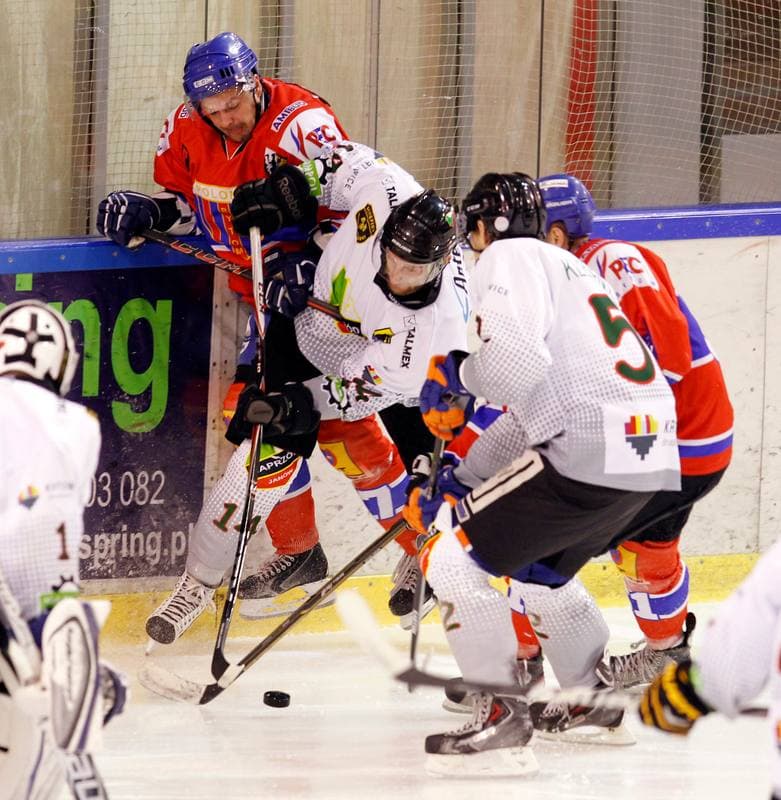 Ice Hockey. Polska Hokej Liga. Naprzod Janow - Polonia Bytom. 09.10.2014