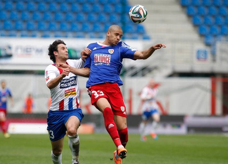 Football. Polish Cup. Piast Gliwice - Podbeskidzie Bielsko Biala. 04.03.2015