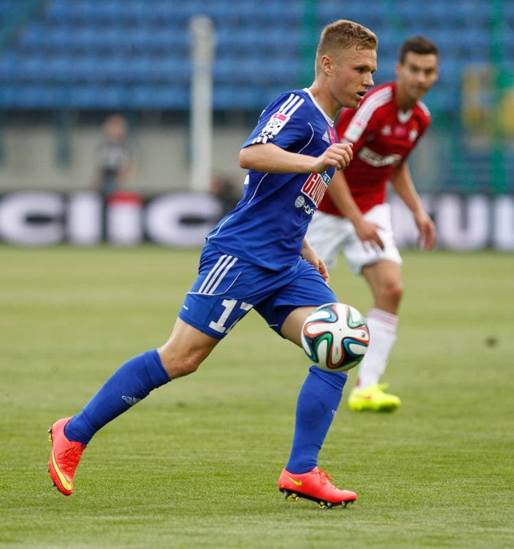 Football. T-Mobile Ekstraklasa. Wisla Krakow - Piast Gliwice. 13.09.2013