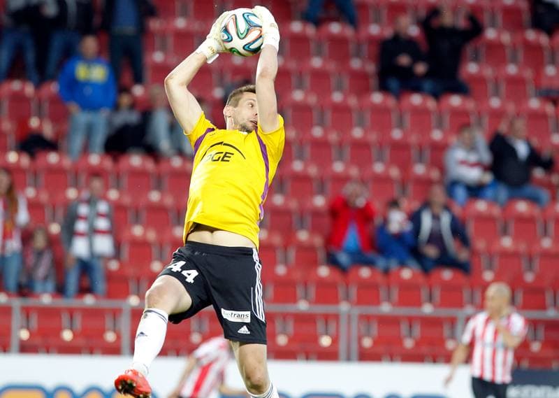 Football. T-Mobile Ekstraklasa. Cracovia Krakow - GKS Belchatow. 10.05.2015