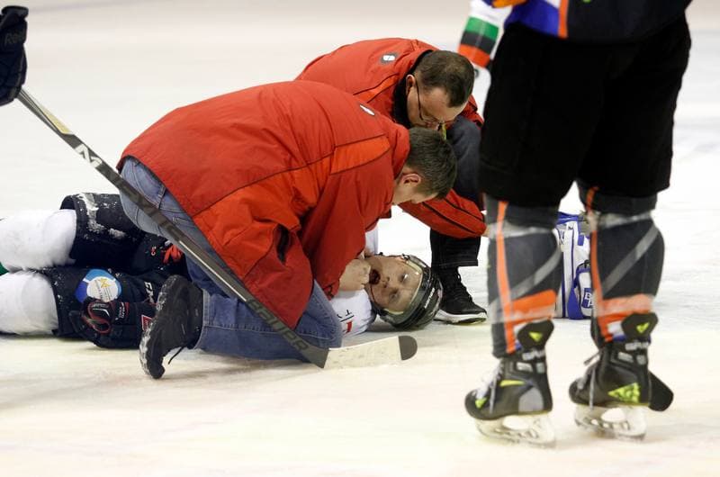 Ice Hockey. Polska Hokej Liga. GKS Tychy - Ciarko KH Sanok. 23.01.2015