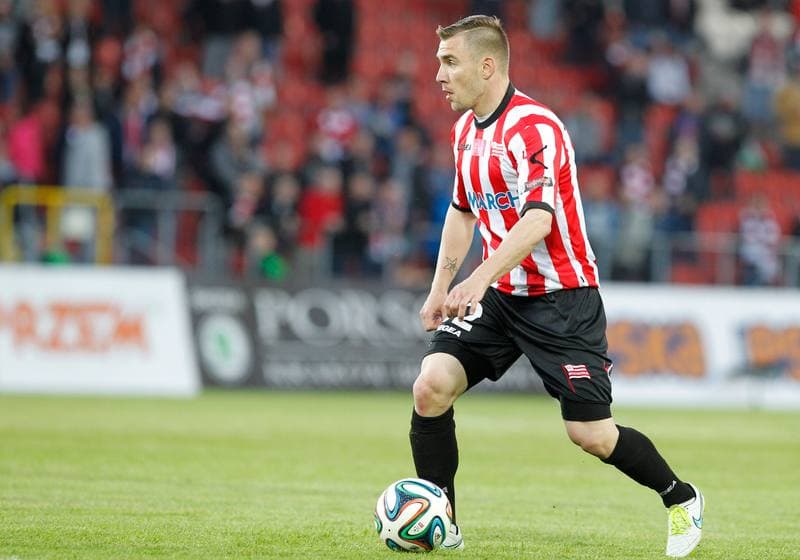 Football. T-Mobile Ekstraklasa. Cracovia Krakow - GKS Belchatow. 10.05.2015