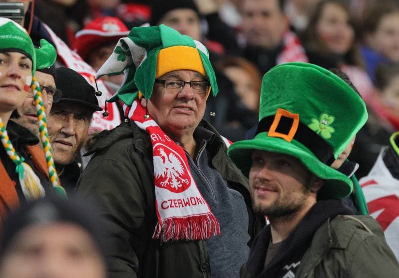 Football. International Friendly. Poland - Ireland. 19.11.2013