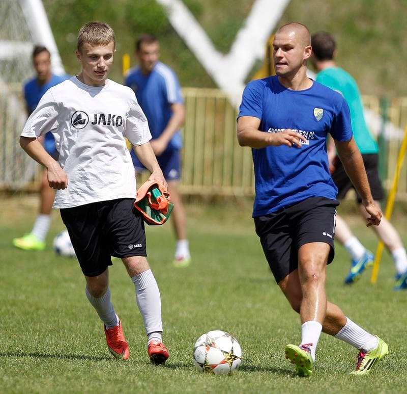 Football. Rozwoj Katowice. Training. 29.06.2015