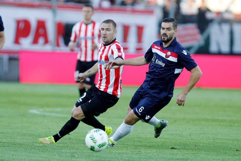 Football. UEFA Europa League. Cracovia Krakow - Shkendija Tetovo. 07.07.2016
